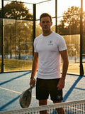 AP Club Full Court Kit — Play Tee White and Court Shorts outfit on court
