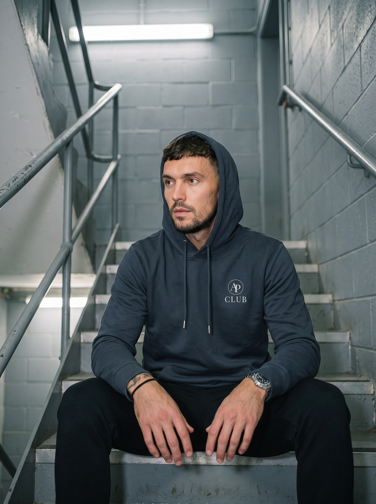 AP Club Víbora Hoodie with oversized VÍBORA back graphic