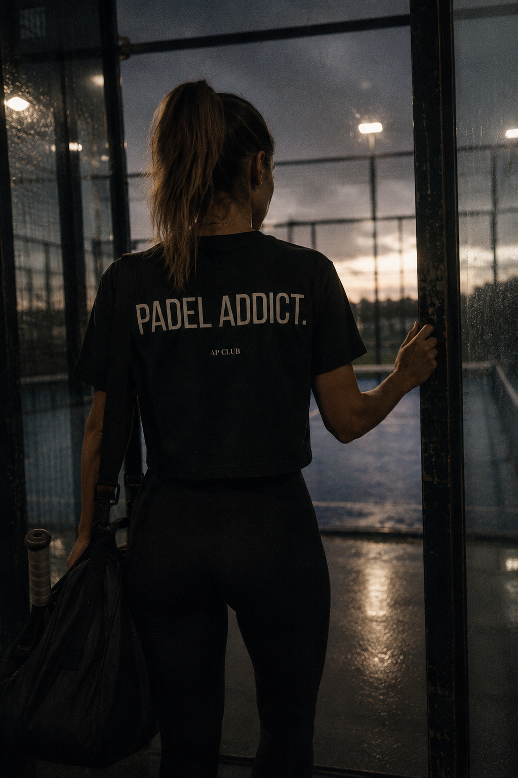 Women's Padel Addict Crop Tee