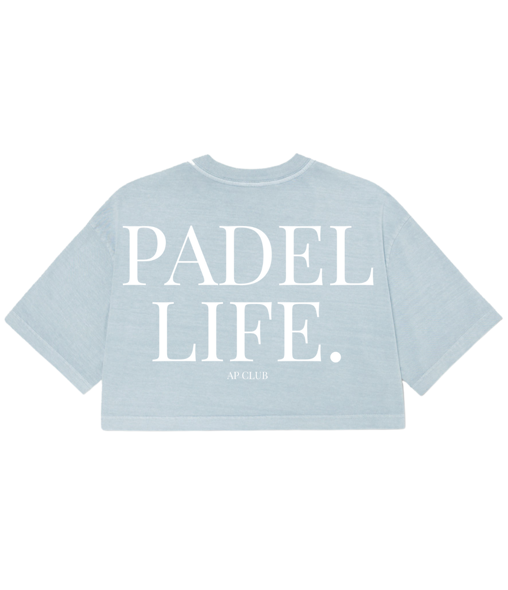 PADEL LIFE. Women's Cropped Tee