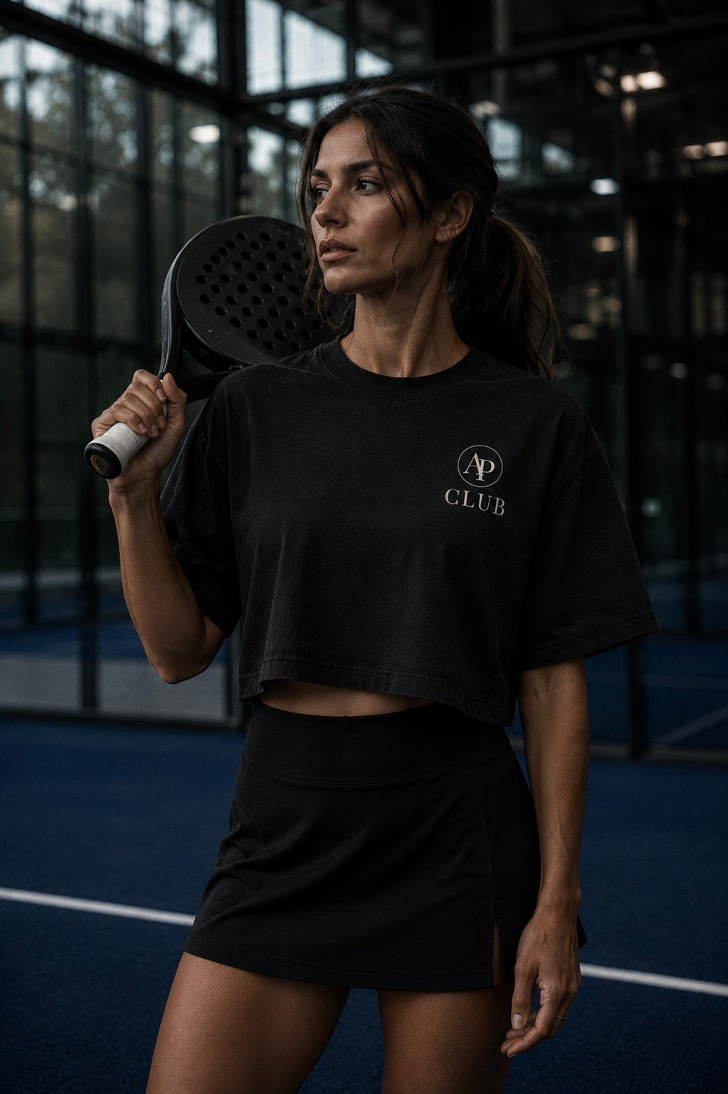 PADEL LIFE. Women's Cropped Tee