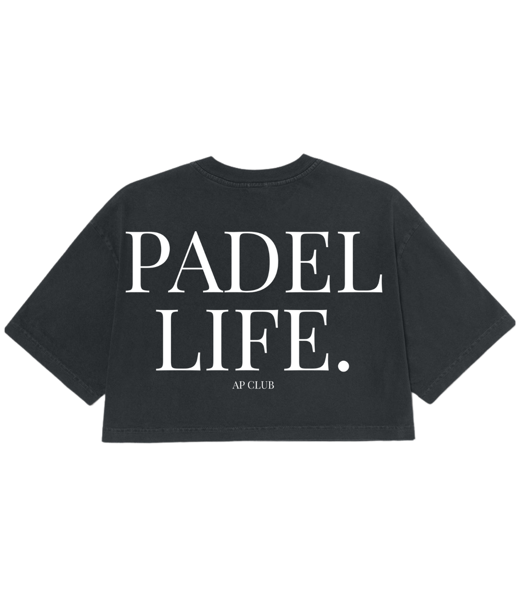 PADEL LIFE. Women's Cropped Tee