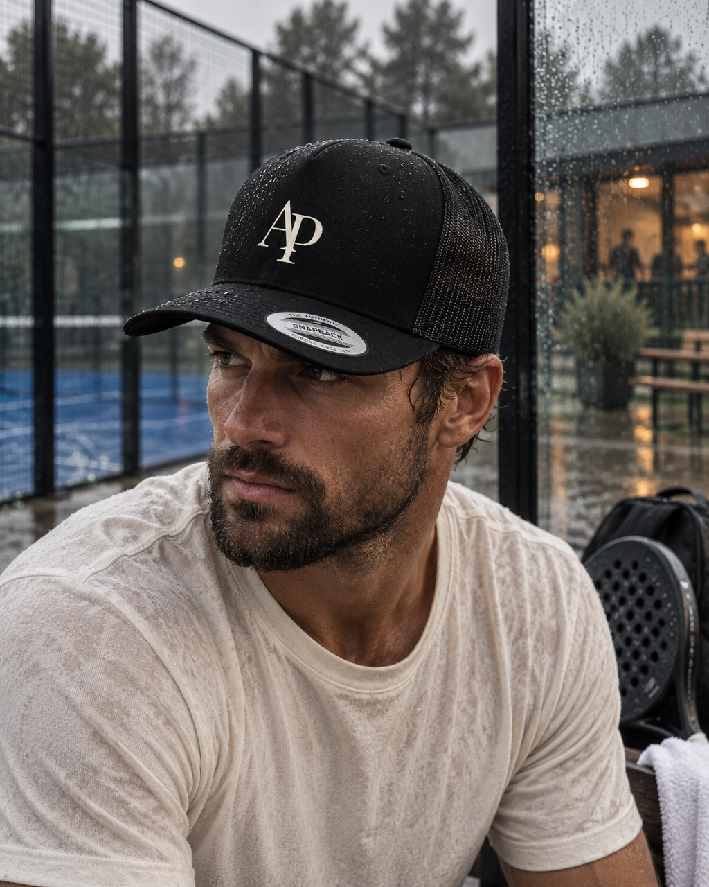 AP Club Cap — Black, included in the Full Court Kit