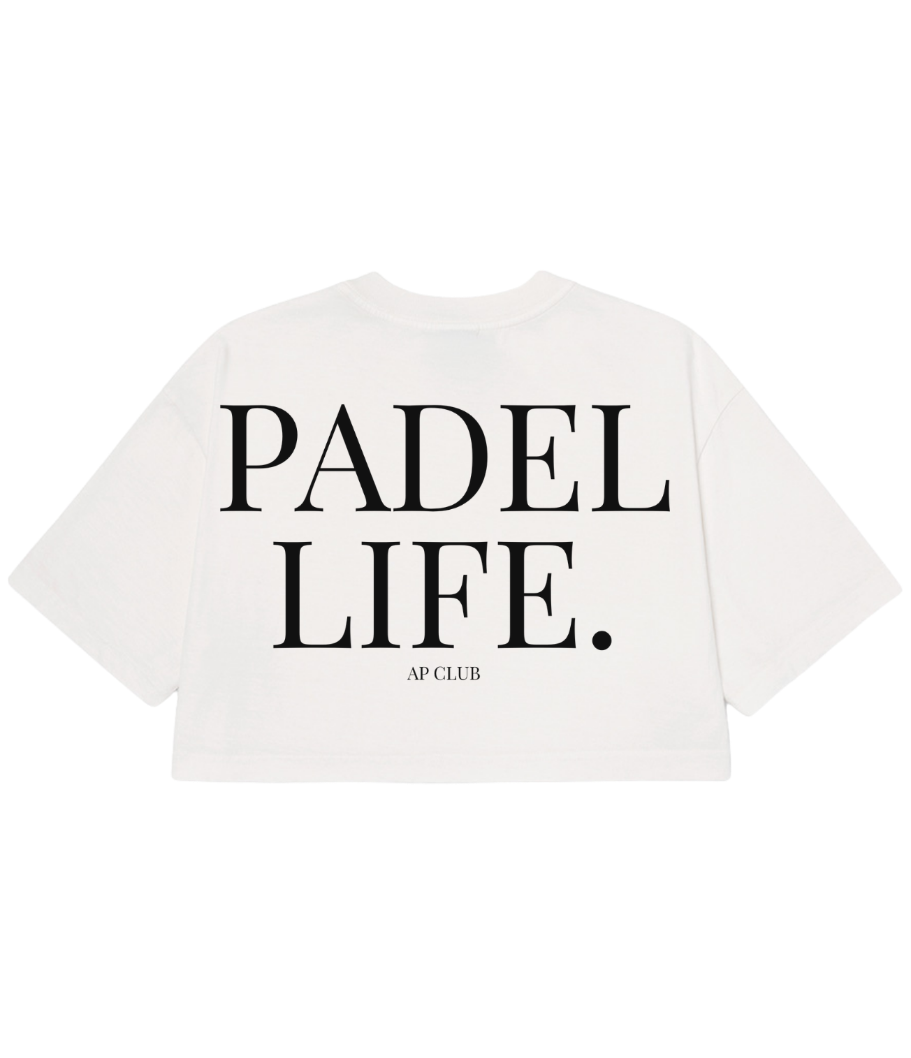 PADEL LIFE. Women's Cropped Tee