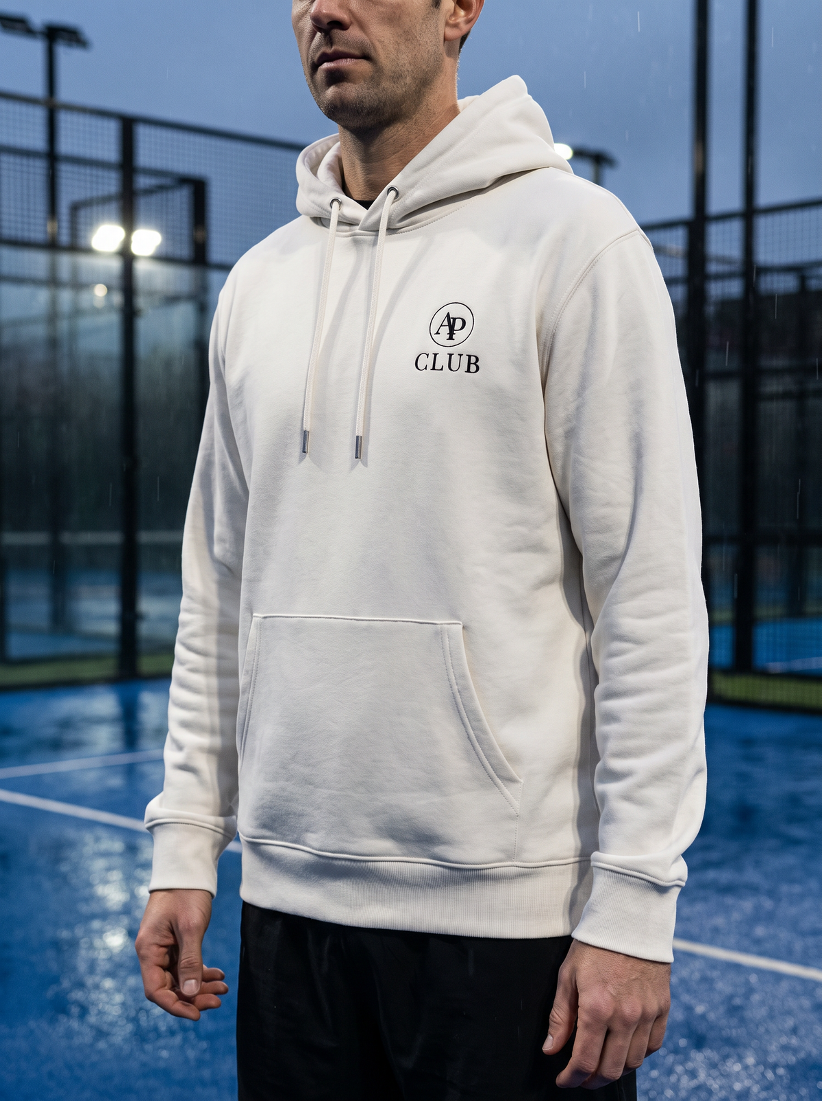 AP CLUB CHIQUITA padel hoodie in Off White